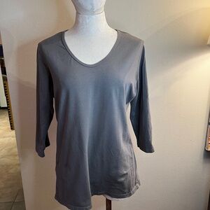 Mod Pod Scoop Neck Tunic/Tee, Camouflage Green 2X